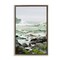 Stupell Industries Coastal Waves & Rocks Impression Floating Frame, design by Brook Page